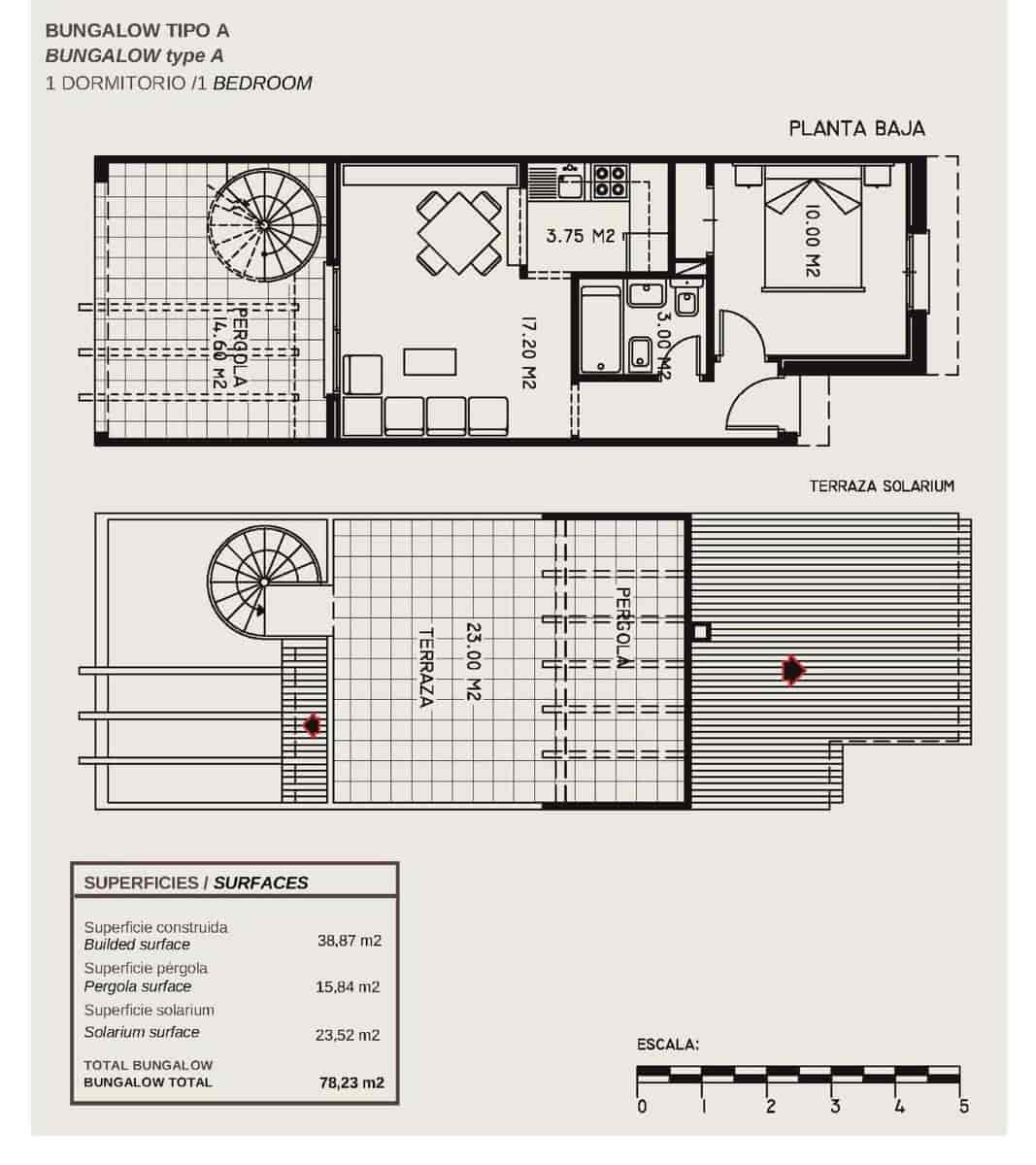 Bungalow para venda em Calpe / Calp - 200 000 € (Ref: 10049907)