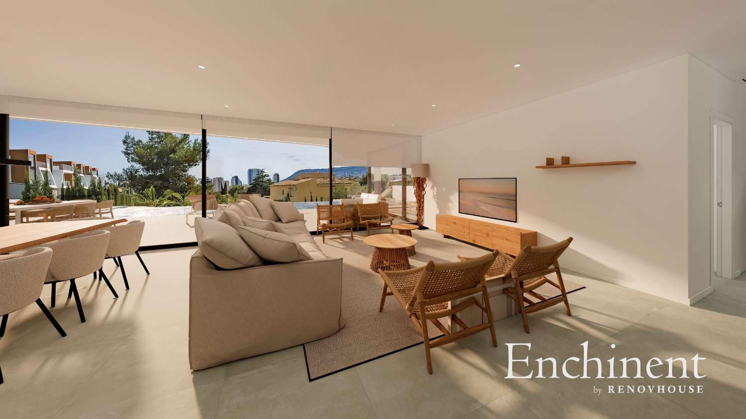 4 soveværelse Villa til salg i Calpe / Calp med swimmingpool - € 1.290.000 (Ref: 8867930)