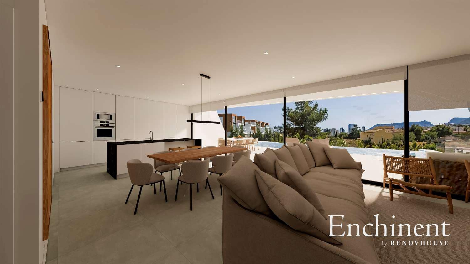 4 soveværelse Villa til salg i Calpe / Calp med swimmingpool - € 1.290.000 (Ref: 8867930)