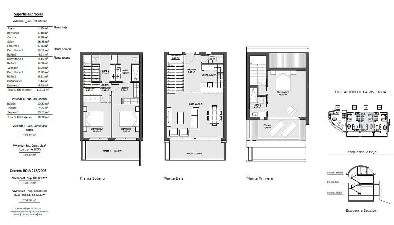 3 sypialnia Dom szeregowy na sprzedaż w Fuengirola z basenem - 634 900 € (Ref: 9007371)