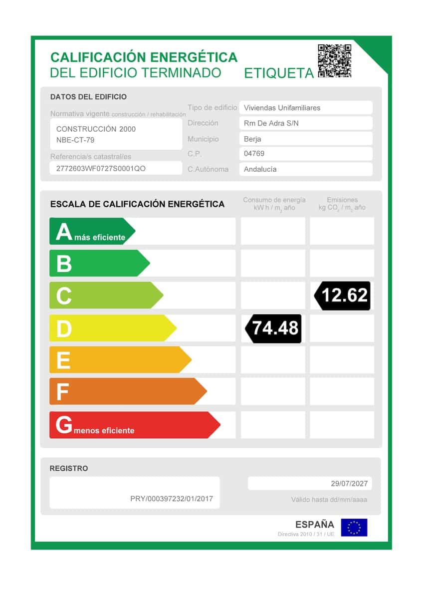 3 soveværelse Villa til salg i Berja - € 275.000 (Ref: 6984372)