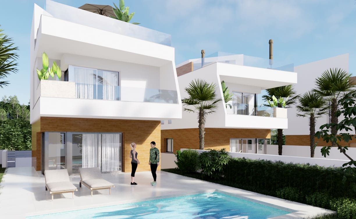 3 bedroom Villa for sale in Pilar de la Horadada with pool garage - € 459,900 (Ref: 8533711)