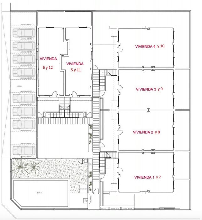 2 Zimmer Apartment zu verkaufen in Pilar de la Horadada mit Pool Garage - 239.900 € (Ref: 8541889)