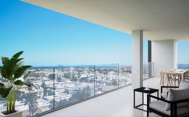 Apartamento de 3 habitaciones en Los Narejos, Los Alcázares en venta con piscina garaje - 324.900 € (Ref: 8553916)