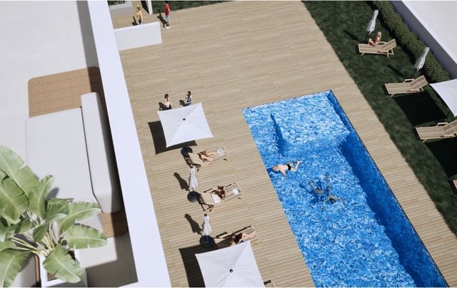 Apartamento de 3 habitaciones en Los Narejos, Los Alcázares en venta con piscina garaje - 324.900 € (Ref: 8553916)