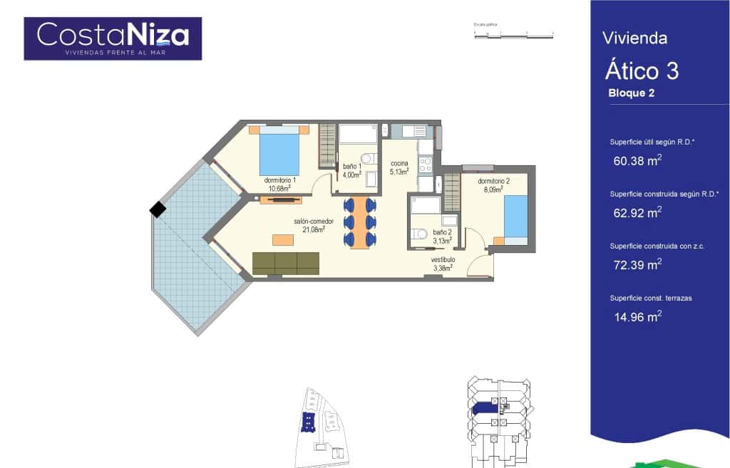 1 soveværelse Lejlighed til salg i Almayate med swimmingpool - € 375.000 (Ref: 8333421)