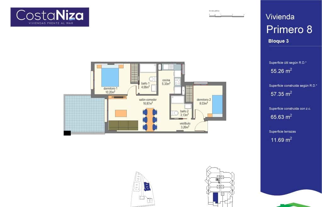 1 soveværelse Lejlighed til salg i Almayate med swimmingpool - € 375.000 (Ref: 8333421)