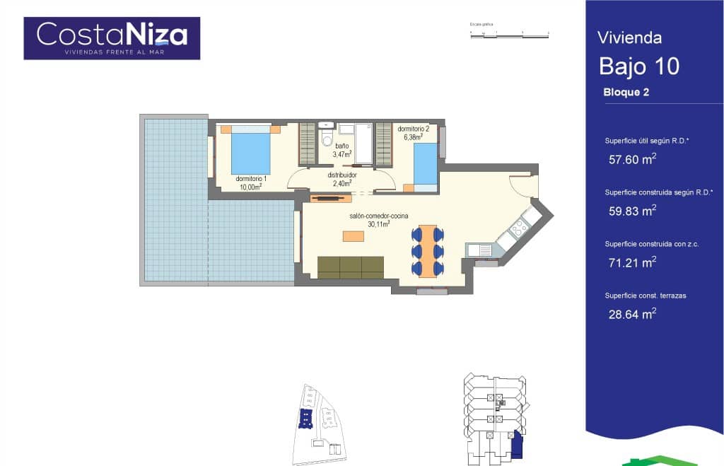 1 soveværelse Lejlighed til salg i Almayate med swimmingpool - € 375.000 (Ref: 8333421)