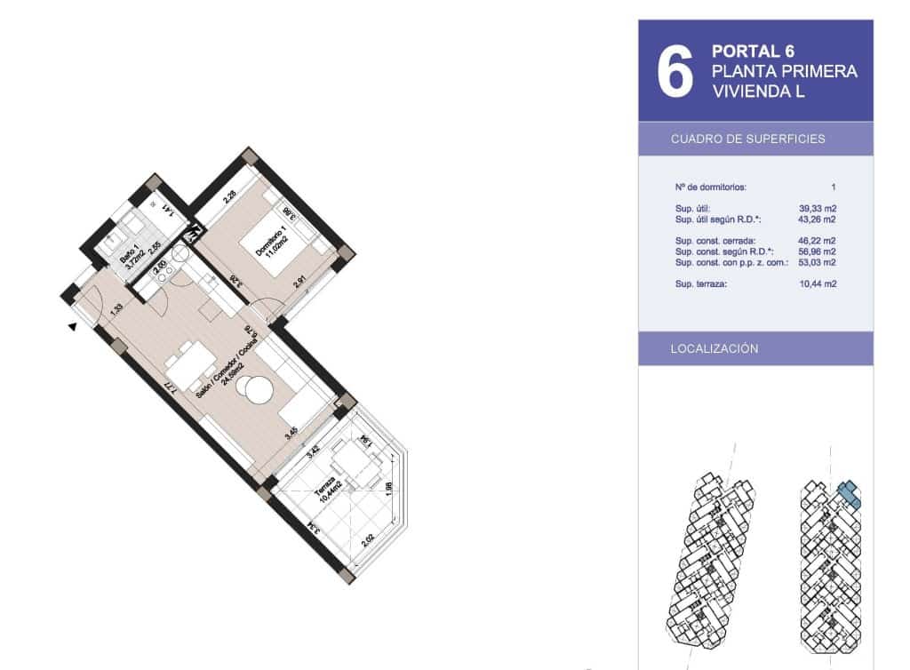 1 sypialnia Apartament na sprzedaż w El Morche z basenem - 235 000 € (Ref: 9048569)