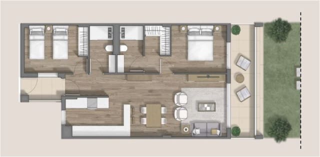2 quarto Apartamento para venda em Torrox-Costa, Torrox - 264 000 € (Ref: 9455863)