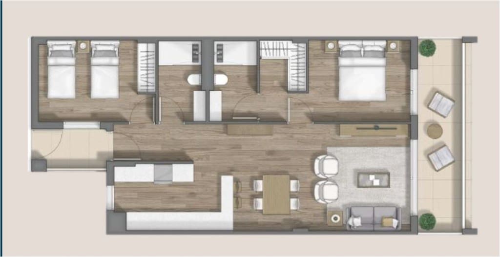 2 camera da letto Appartamento in vendita in Torrox-Costa con piscina garage - 264.000 € (Rif: 9455863)