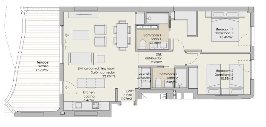 1 sovrum Lägenhet till salu i Torre del Mar med pool - 371 000 € (Ref: 9669959)