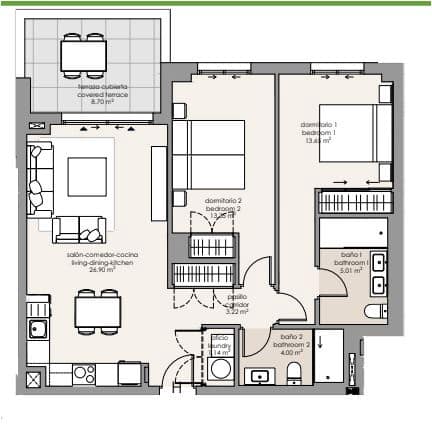 2 Zimmer Apartment zu verkaufen in Algarrobo Costa, Algarrobo mit Pool - 297.000 € (Ref: 9673828)