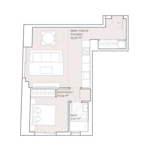1 soveværelse Lejlighed til salg i Rincón de la Victoria - € 328.000 (Ref: 9824701)