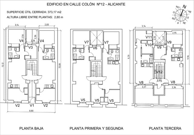 Local Comercial de 21 habitaciones en Barrio del Centro, Alicante / Alacant ciudad en venta - 1.295.000 € (Ref: 10061398)