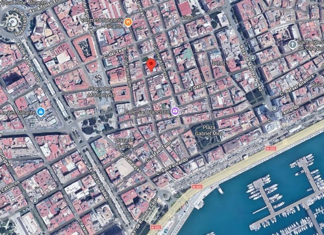 Local Comercial de 21 habitaciones en Barrio del Centro, Alicante / Alacant ciudad en venta - 1.295.000 € (Ref: 10061398)
