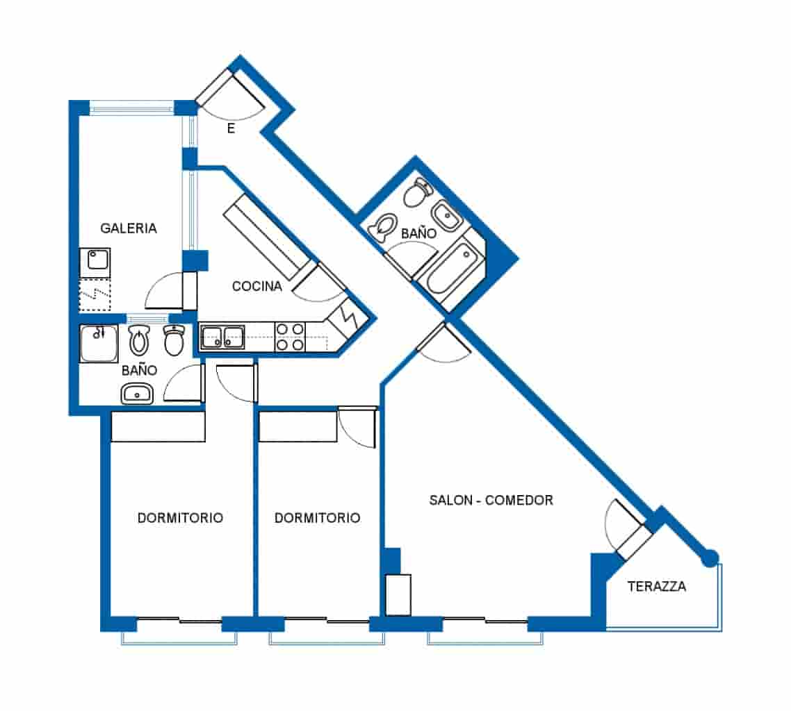 2 Zimmer Apartment zu verkaufen in Catral mit Garage - 129.900 € (Ref: 10171111)