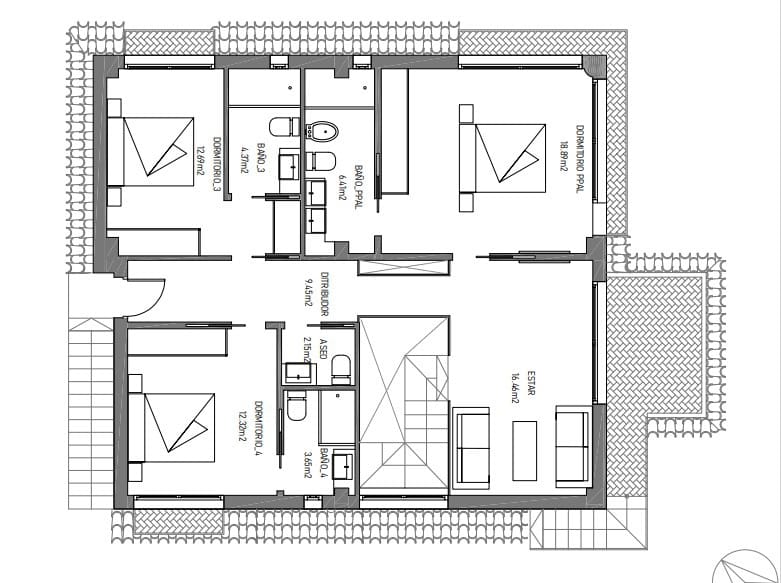 4 sypialnia Willa na sprzedaż w La Mata z basenem - 990 000 € (Ref: 8207269)