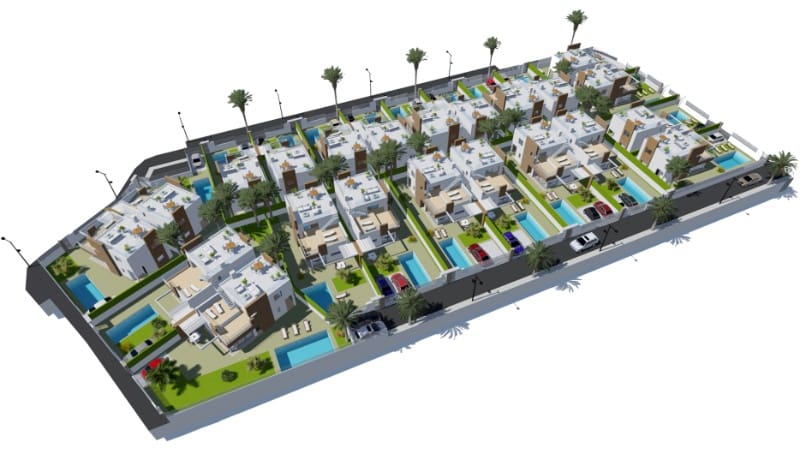 3 soveværelse Villa til salg i Guardamar del Segura med swimmingpool garage - € 399.000 (Ref: 8207405)