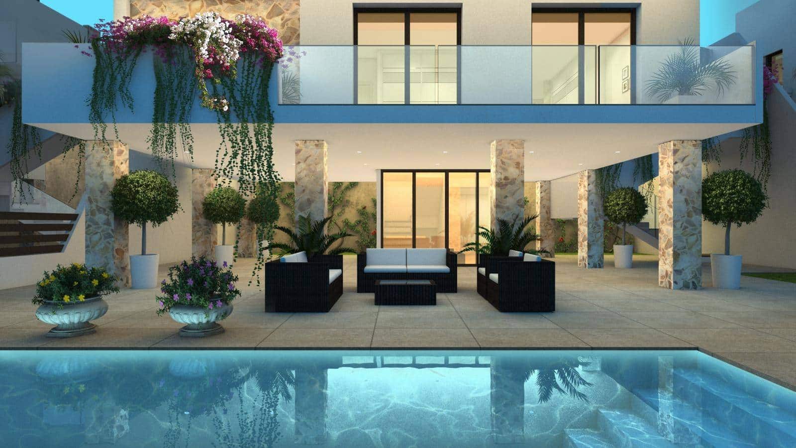 3 Zimmer Villa zu verkaufen in Rojales mit Pool Garage - 842.380 € (Ref: 8207472)