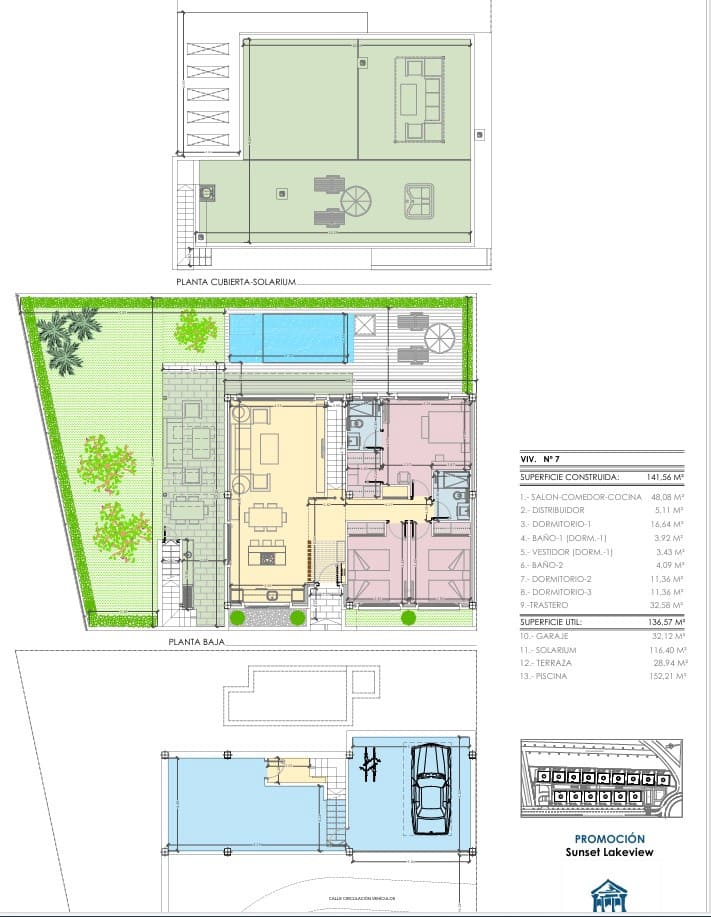 3 soverom Villa til salgs i Torrevieja med svømmebasseng garasje - € 595 000 (Ref: 8854623)