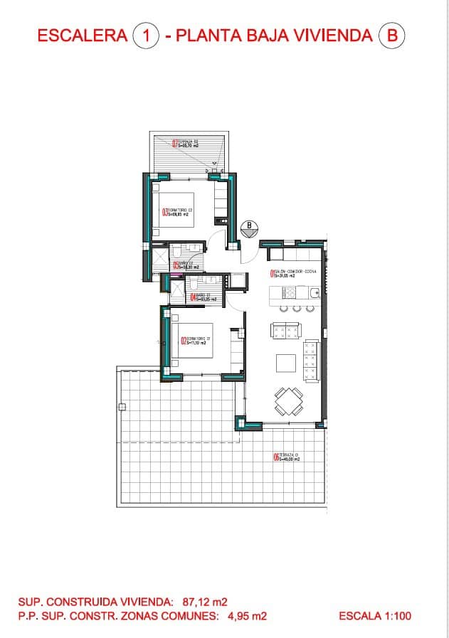 2 soveværelse Lejlighed til salg i Torrevieja med swimmingpool garage - € 274.900 (Ref: 9129534)