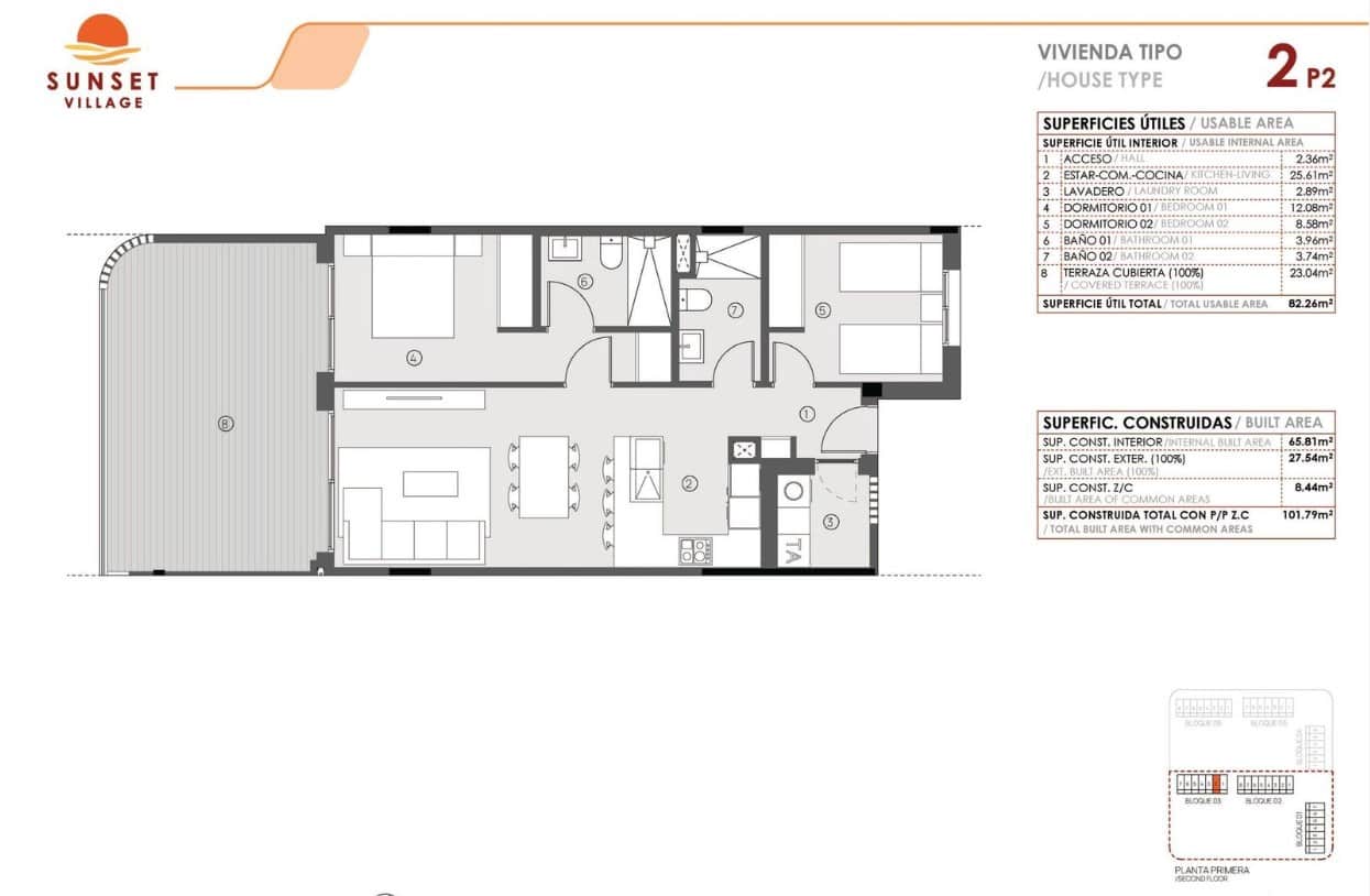 3 camera da letto Appartamento in vendita in Torrevieja con piscina garage - 280.000 € (Rif: 9570827)