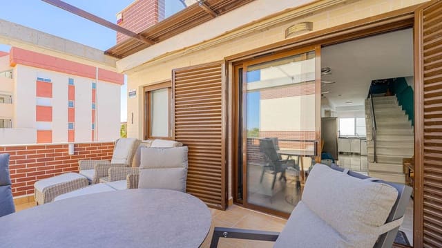 3 soverom Penthouse til salgs i Lomas de Cabo Roig - Los Dolses, Orihuela med svømmebasseng garasje - € 249 900 (Ref: 9714631)