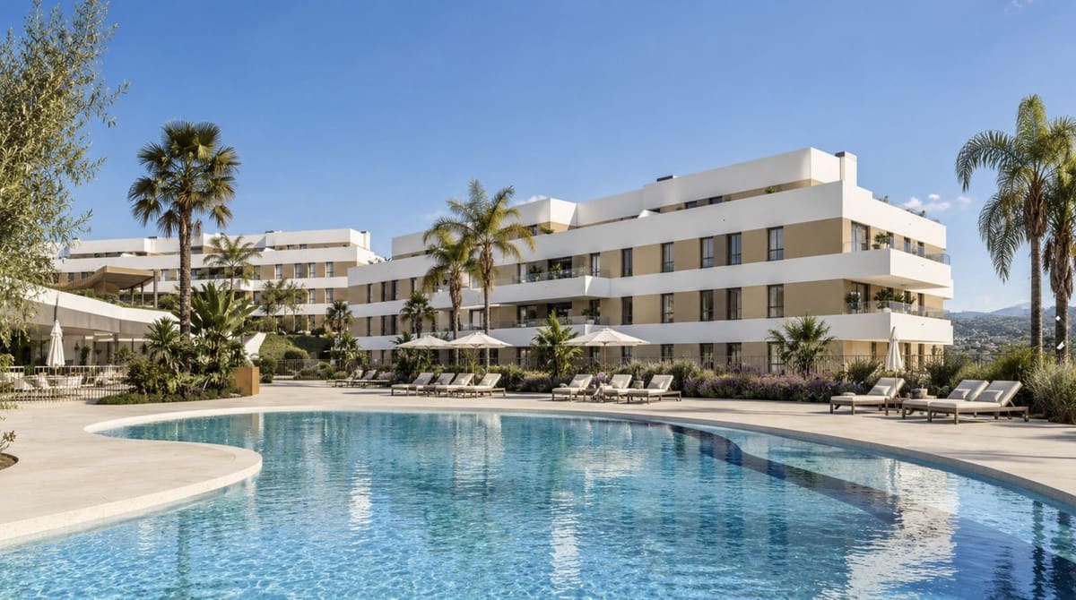 3 sypialnia Apartament na sprzedaż w La Cala de Mijas z basenem garażem - 399 000 € (Ref: 10183708)