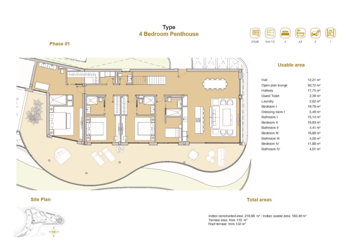 2 bedroom Apartment for sale in Benahavis with pool garage - € 1,500,000 (Ref: 4242285)