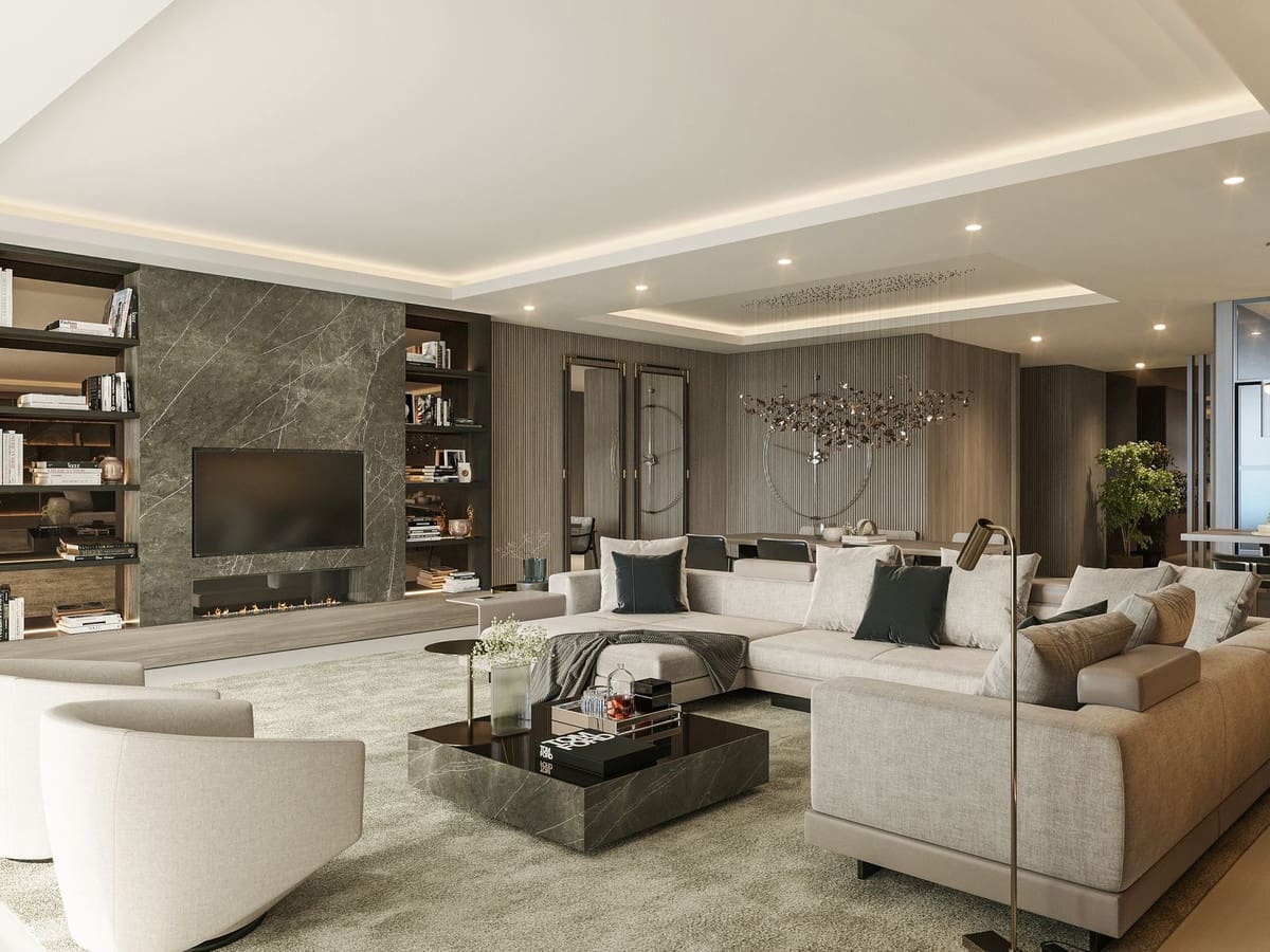 4 soverom Leilighet til salgs i Malaga by med svømmebasseng garasje - € 3 950 000 (Ref: 6081568)