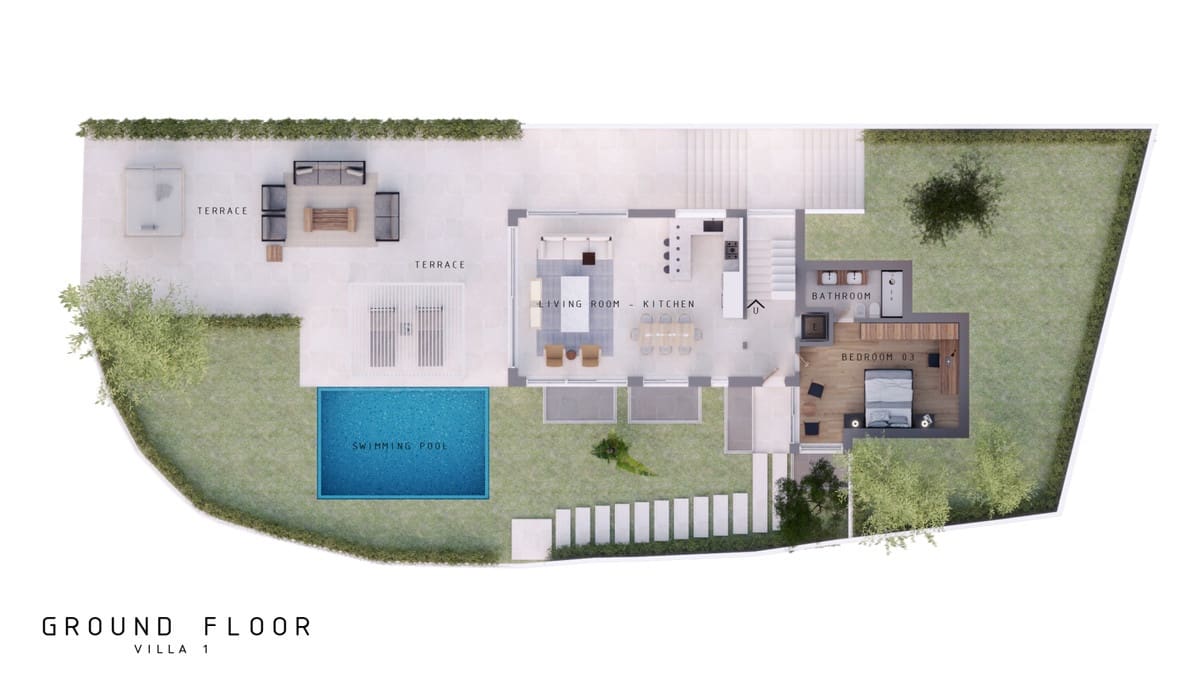 3 quarto Moradia para venda em Mijas Costa com piscina garagem - 1 490 000 € (Ref: 7070672)