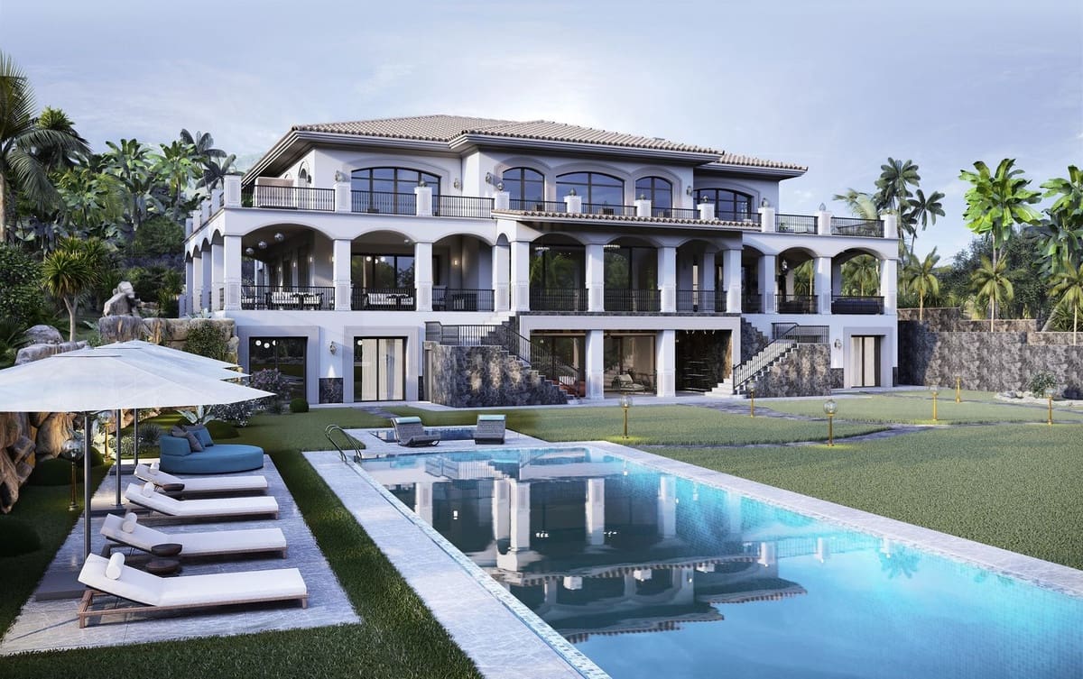 6 bedroom Villa for sale in Marbella with pool garage - € 19,000,000 (Ref: 7070731)