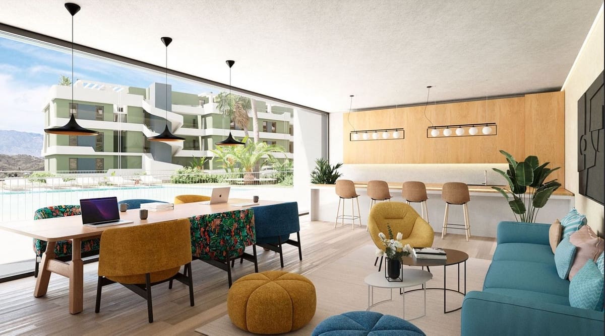 2 sypialnia Apartament na sprzedaż w La Cala de Mijas z basenem garażem - 370 000 € (Ref: 7070751)