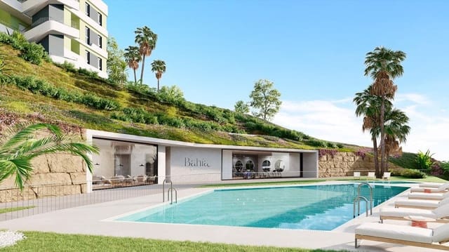 2 sypialnia Apartament na sprzedaż w La Cala de Mijas, Mijas z basenem garażem - 370 000 € (Ref: 7070751)