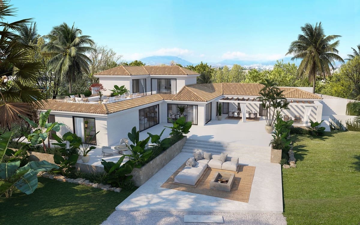 Chalet de 5 habitaciones en Estepona en venta con piscina garaje - 4.995.000 € (Ref: 7070801)