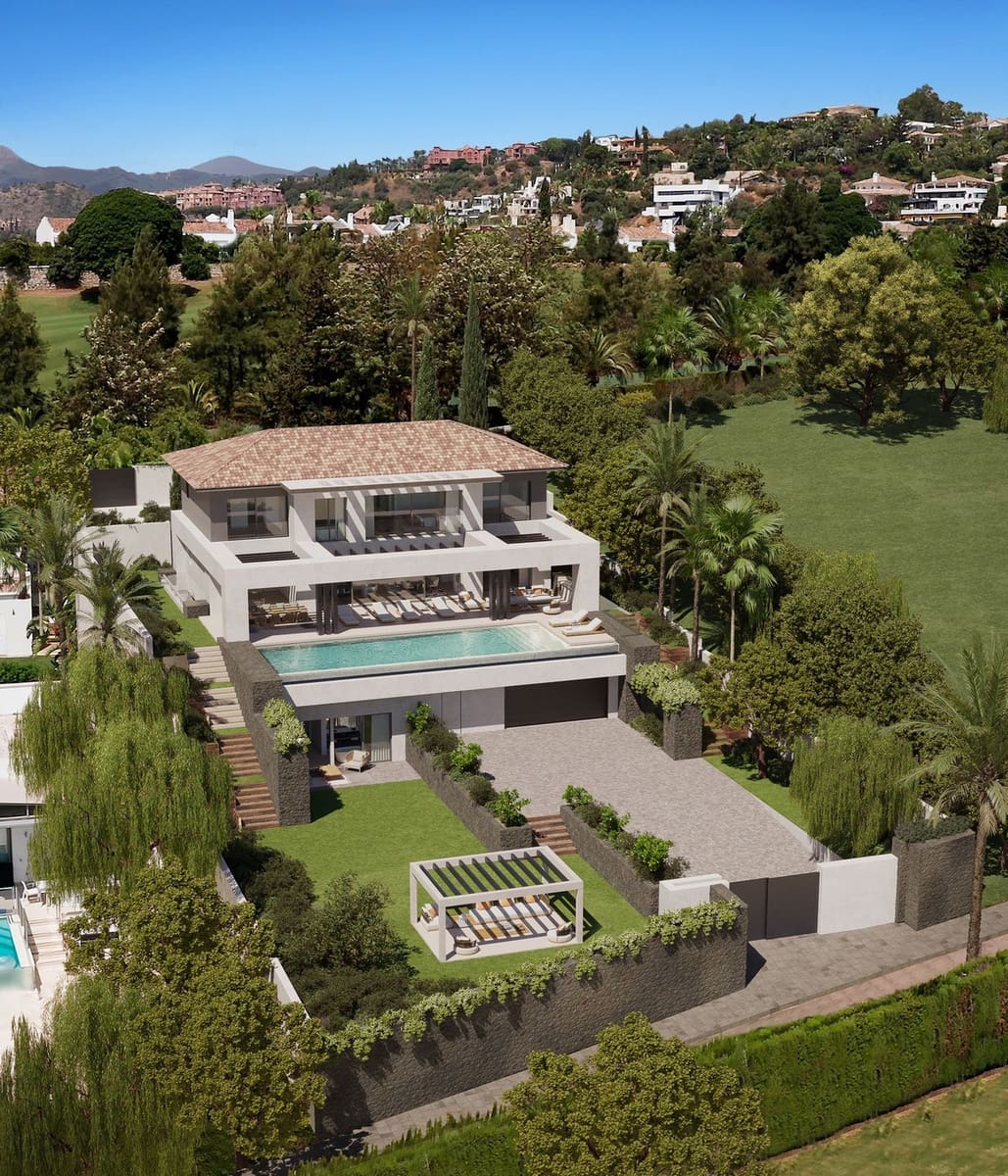 5 bedroom Villa for sale in Benahavis with pool garage - € 4,500,000 (Ref: 7070803)