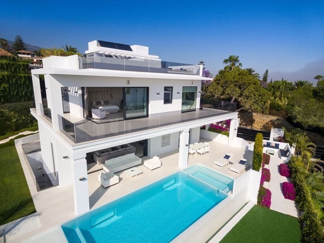 5 sypialnia Willa na sprzedaż w Marbella z basenem garażem - 5 295 000 € (Ref: 7376636)