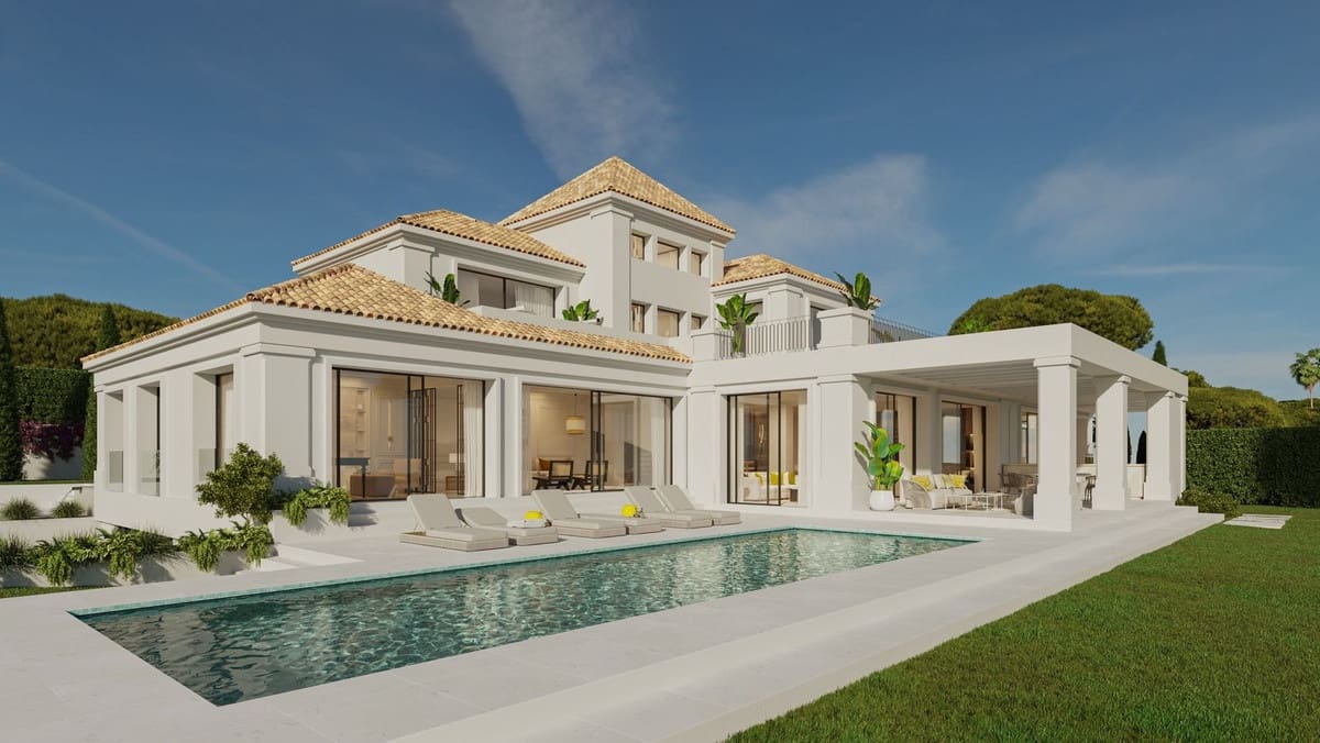 5 sypialnia Willa na sprzedaż w Marbella z basenem garażem - 6 850 000 € (Ref: 7376637)