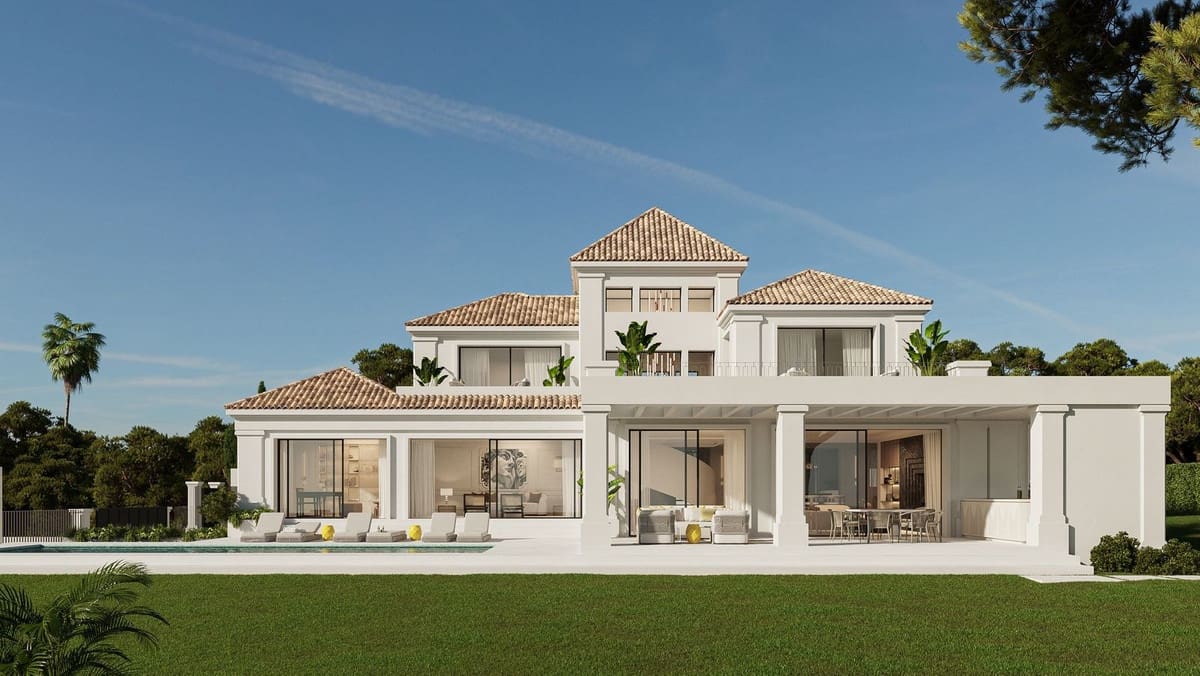 5 sypialnia Willa na sprzedaż w Marbella z basenem garażem - 6 850 000 € (Ref: 7376637)