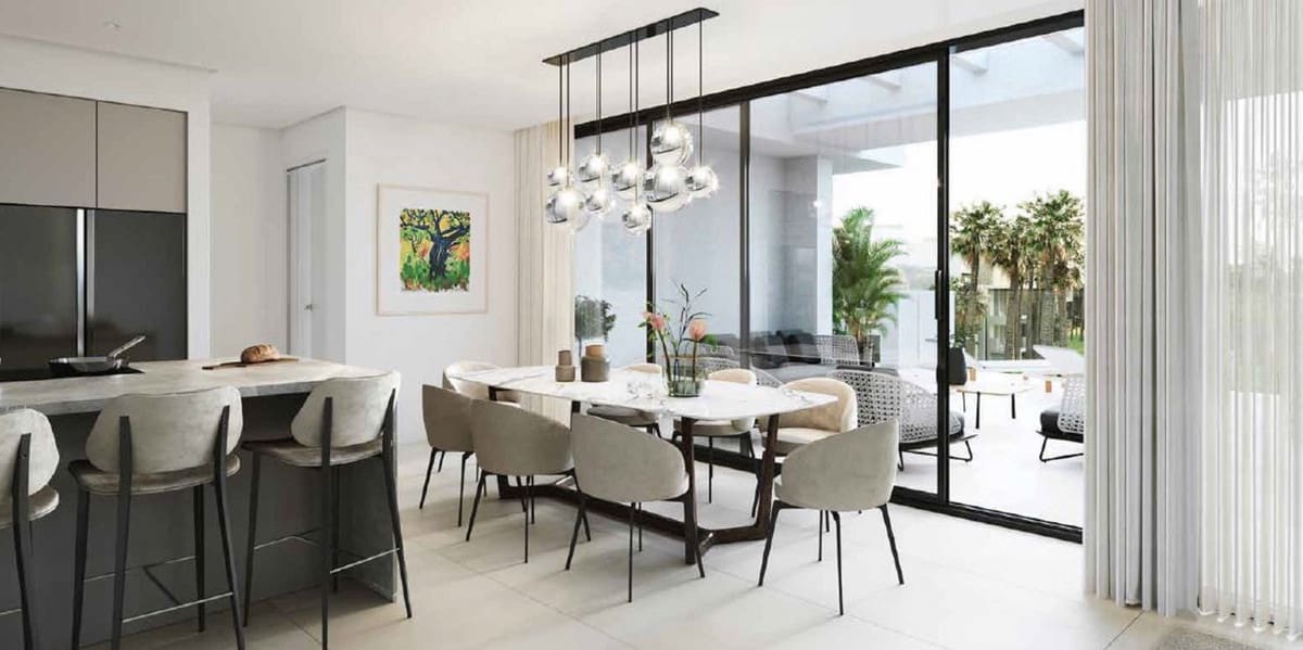 3 quarto Apartamento para venda em New Golden Mile com piscina - 925 000 € (Ref: 7463703)