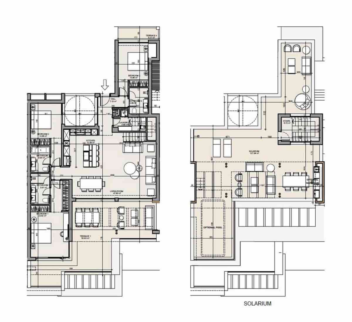 3 quarto Apartamento para venda em New Golden Mile com piscina - 925 000 € (Ref: 7463703)