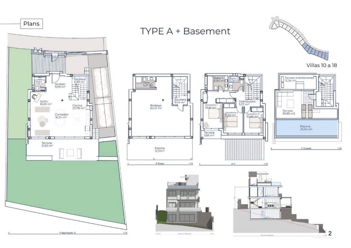 3 slaapkamer Villa te koop in Estepona met zwembad garage - € 1.118.600 (Ref: 7486965)
