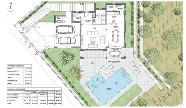 3 soveværelse Villa til salg i La Cala Golf, Mijas med swimmingpool garage - € 970.000 (Ref: 8068008)