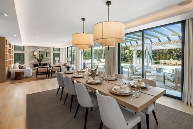 Chalet de 4 habitaciones en Nueva Andalucia, Marbella en venta con piscina garaje - 4.900.000 € (Ref: 8240483)