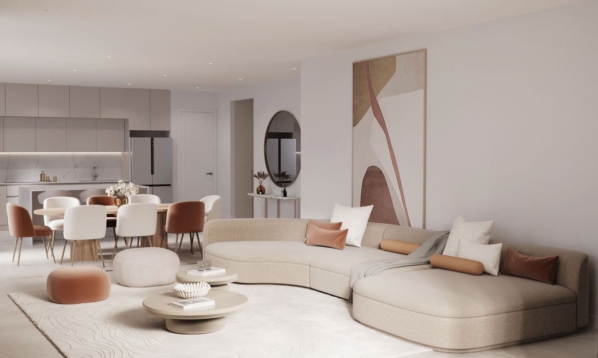 3 soverom Leilighet til salgs i New Golden Mile med svømmebasseng garasje - € 799 000 (Ref: 8429348)