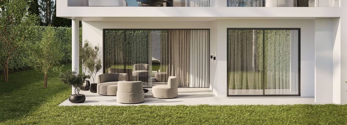 3 sypialnia Apartament na sprzedaż w Estepona z basenem garażem - 420 000 € (Ref: 8441083)