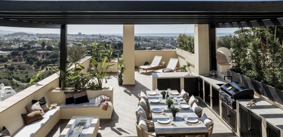 3 sovrum Takvåning till salu i Benahavis med pool garage - 789 000 € (Ref: 8456287)