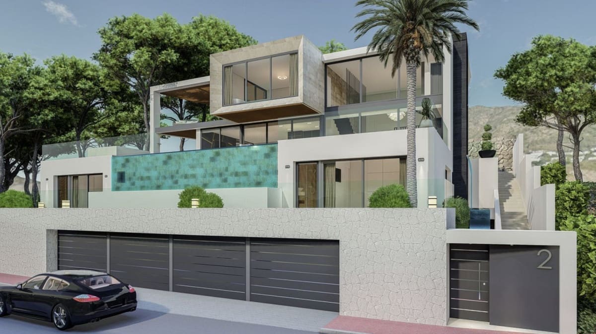 5 makuuhuone Huvila myytävänä paikassa Mijas mukana uima-altaan 
autotalli - 2 990 000 € (Ref: 8647338)