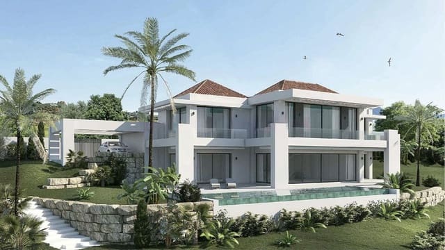 4 sypialnia Willa na sprzedaż w Mijas Golf, Mijas z basenem garażem - 2 360 000 € (Ref: 8881044)